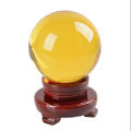 150mm Crystal Ball with Including Wooden Stand